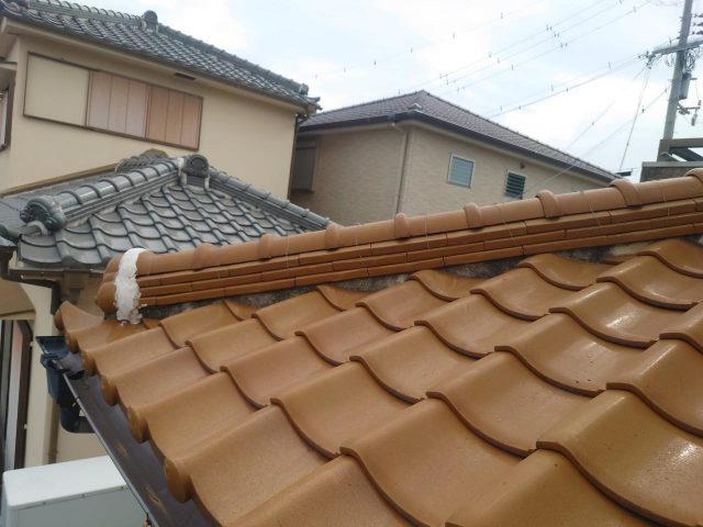 姫路市で劣化していた漆喰